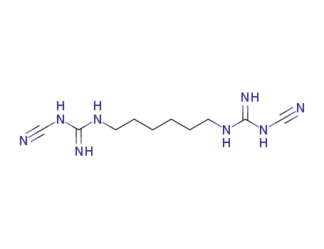 1,6-di-(N<SUP>3</SUP>-cyano-N<SUP>1</SUP>-guanidino)hexane