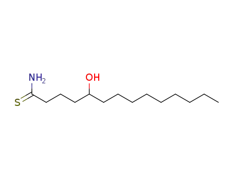 5-hydroxytetradecanethioamide